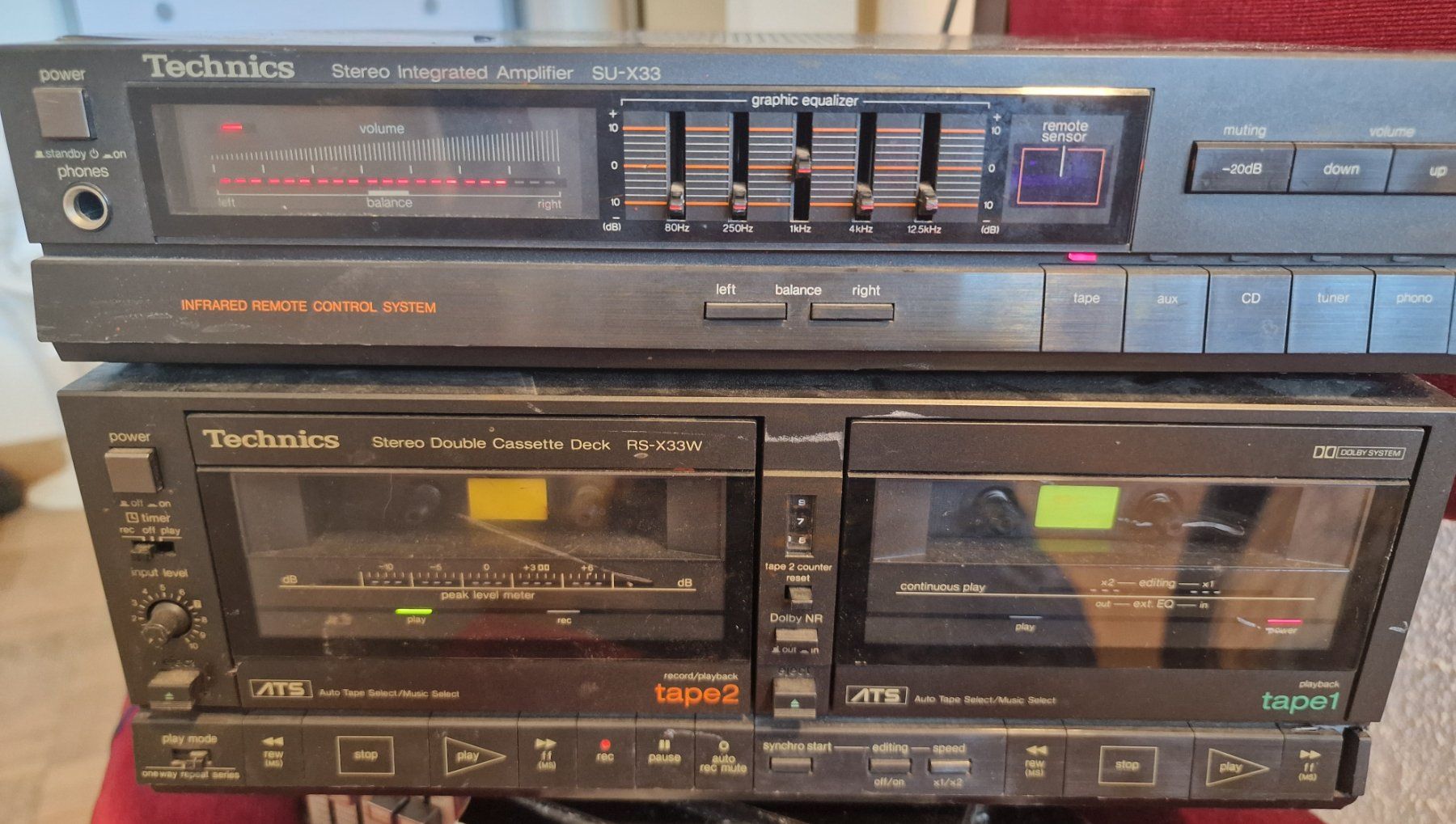 Technics Amplificatori: Amplificateur Technics SU-X33 et Deck RS-X33W</h2> – Usato da La Chaux-de-Fonds venduto da Ric_m628 4