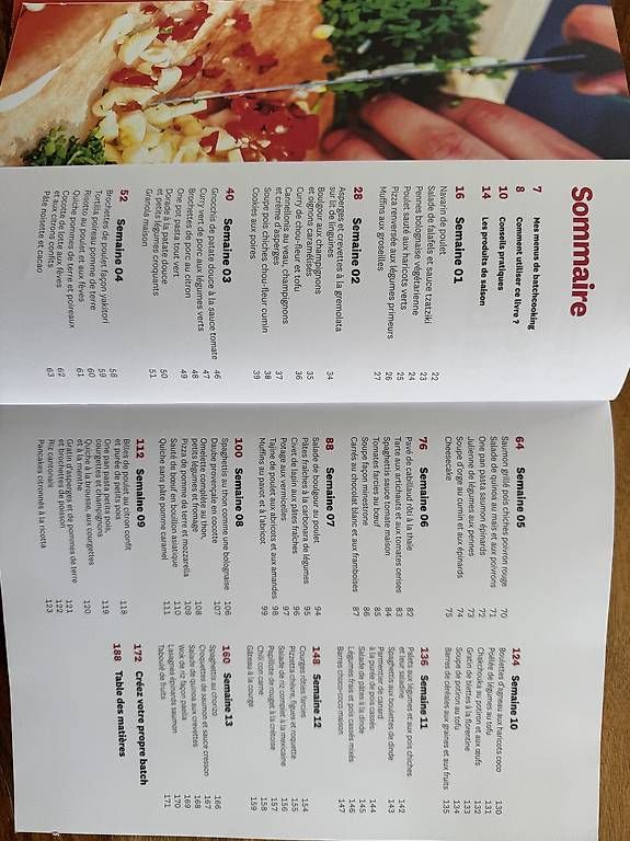 Bücher: Livre de cuisine "Mes menus de Batchcooking" – Gebraucht aus Boussens von justjuju 2