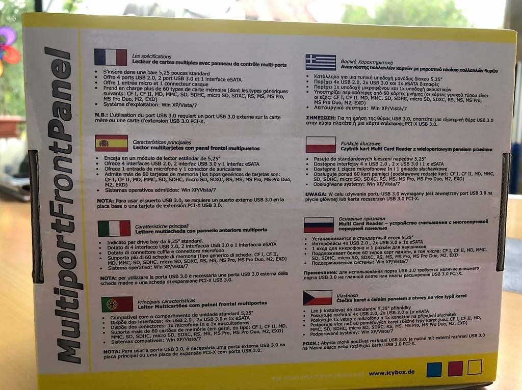 PC: Kartenlesegerät 2.0 3.0 MultiportFrontPanel – Usato da Zürich venduto da Railstew 2