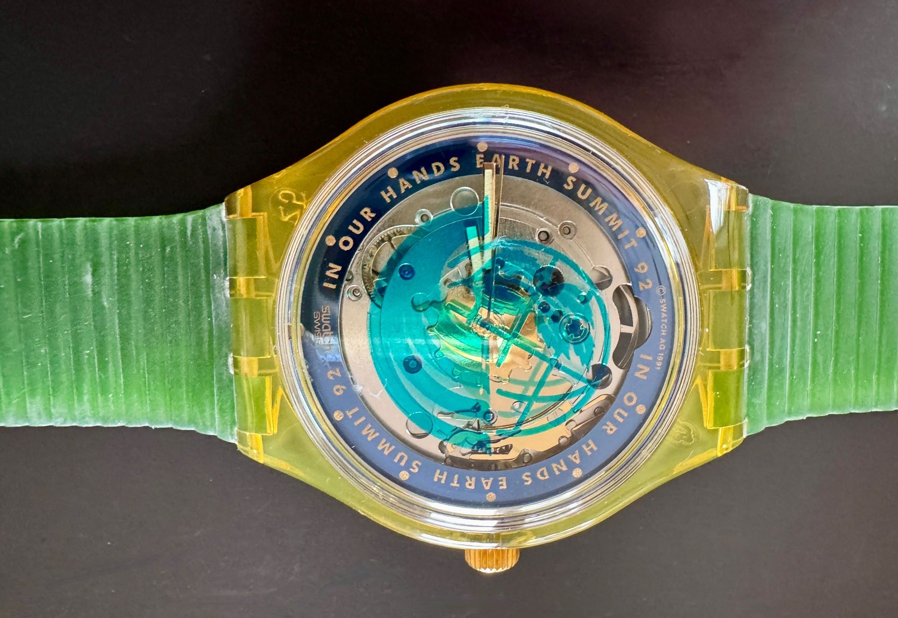 Swatch Orologi: SWATCH, Earth Summit `92 – Nuovo e nell'imballaggio originale da Küsnacht ZH venduto da Heinzw99
