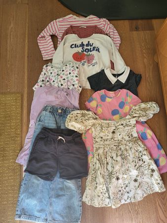 Lot habits fille 7-8 ans