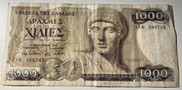 Griechenland 1000 Drachmen 1987