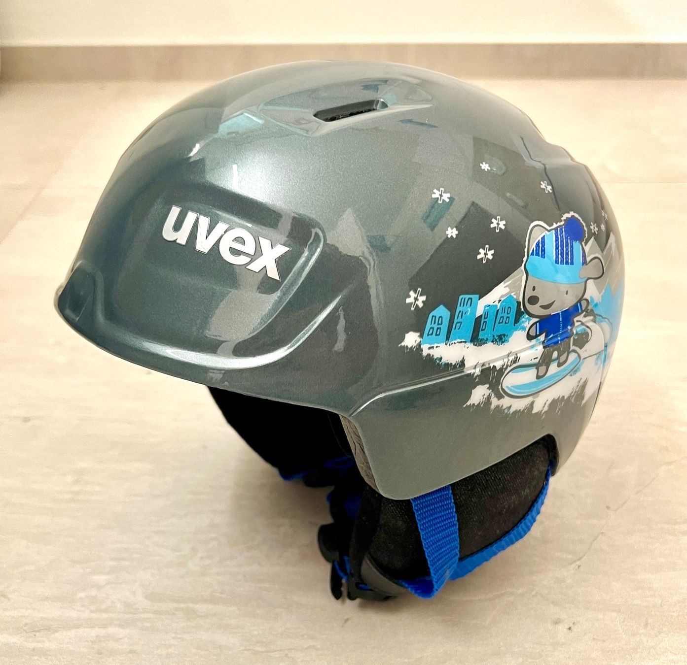 Uvex Caschi: Kinder Skihelm Uvex Gr. 51-55cm – Usato da Inwil venduto da TheSwissEagle 1