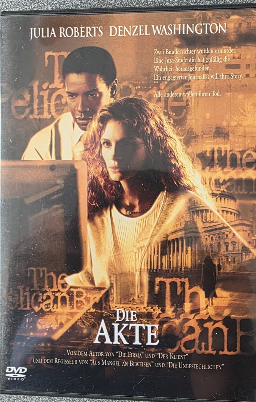 Alle DVDs: DVD / Die Akte - Julia Roberts – Gebraucht aus Oetwil am See von fineli2