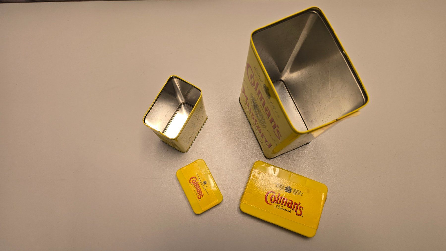 Behälter & Ähnliches: Colman's Senf Dose, Limited Edition, gelb – Neu (gemäss Beschreibung) aus Zürich von Bobesfee 3