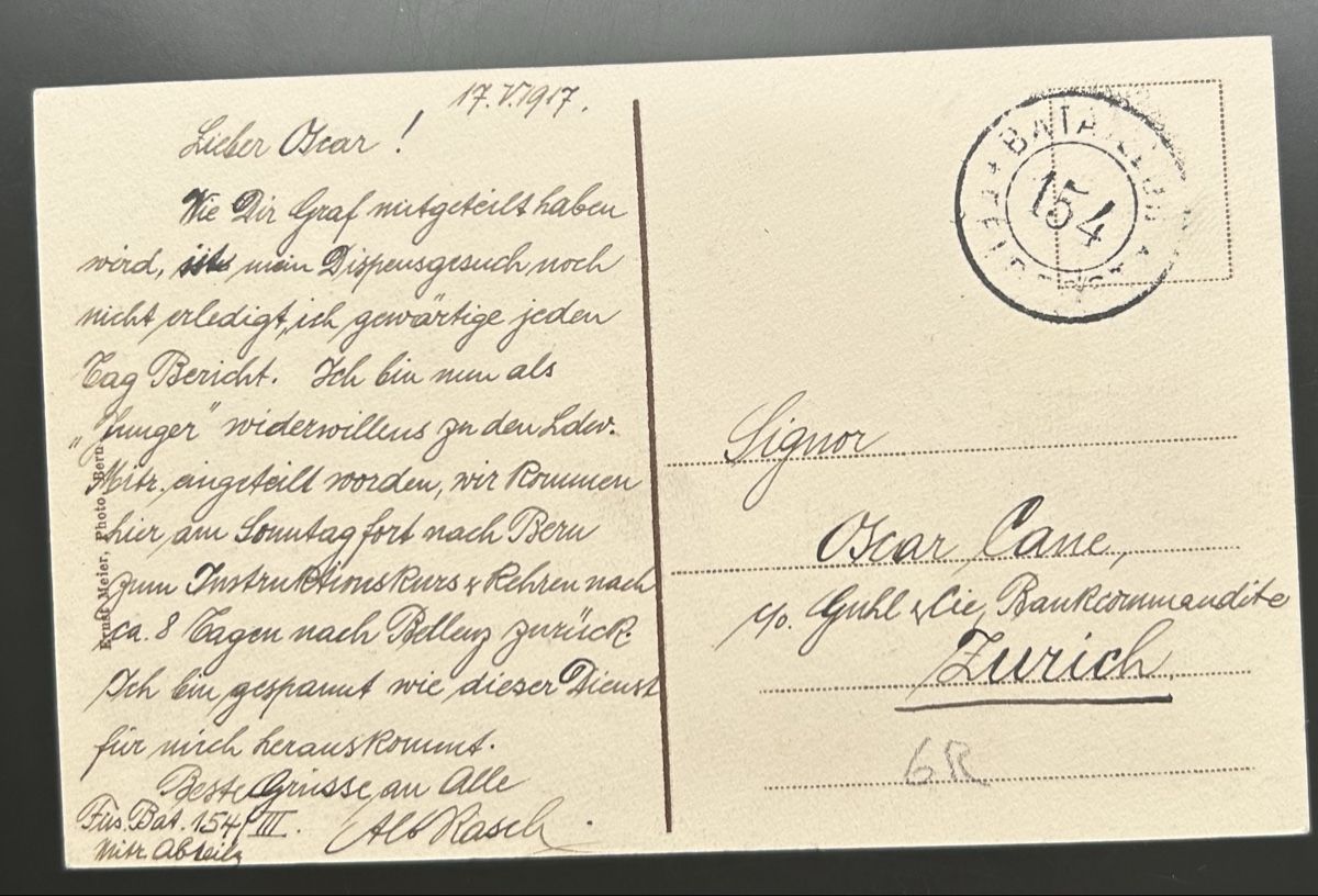 Cartoline postali: In Saluti Di San Vittore  – Usato da Horw venduto da Tellbub 1