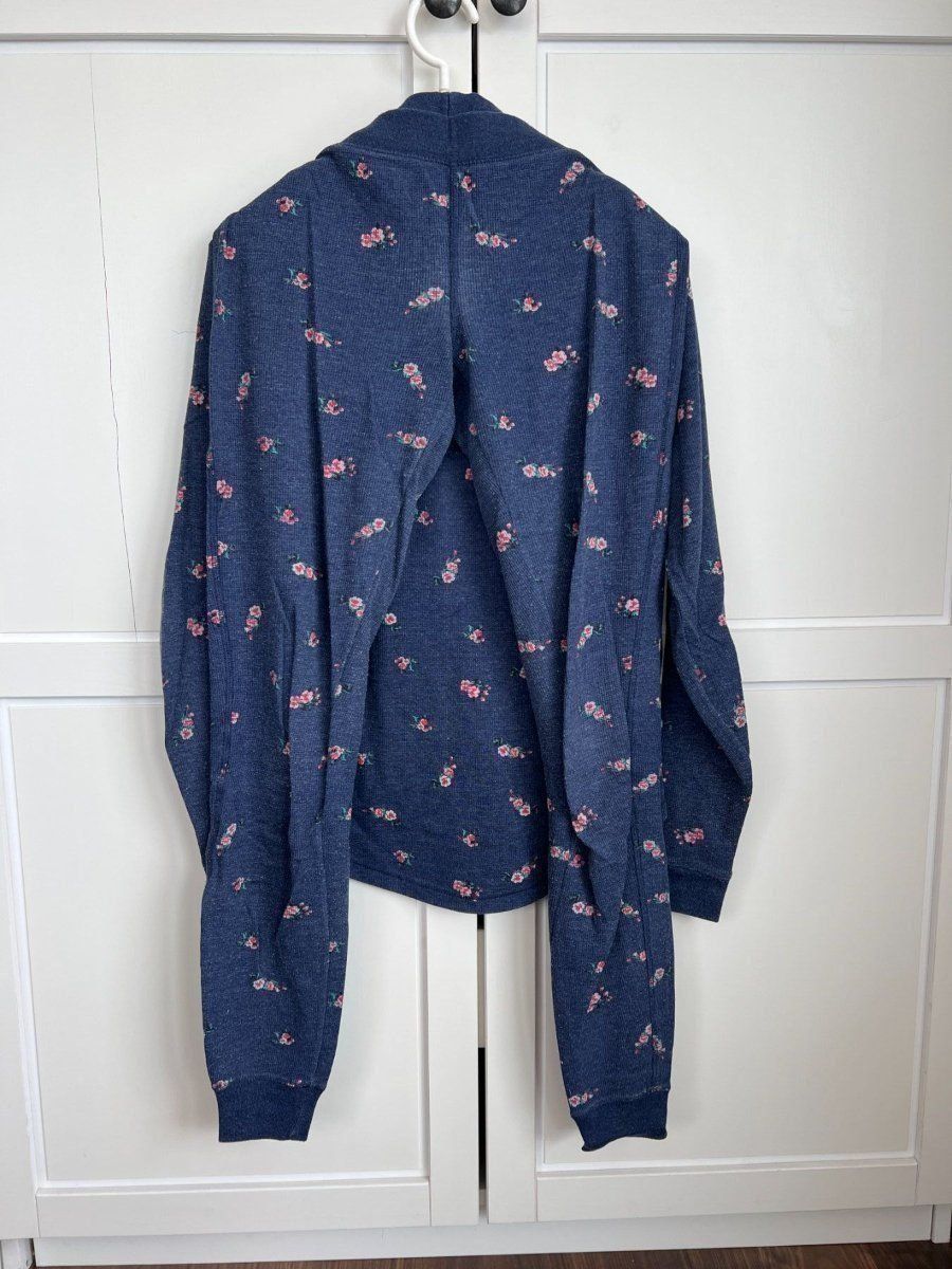 Negligees & Pigiami: Pyjama Set blau mit Blumen, Size S – Usato da Muri b. Bern venduto da SigridW 1