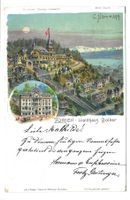 Zürich - Waldhaus - Dolder - Schlumpf-Litho No 2126 - 1901