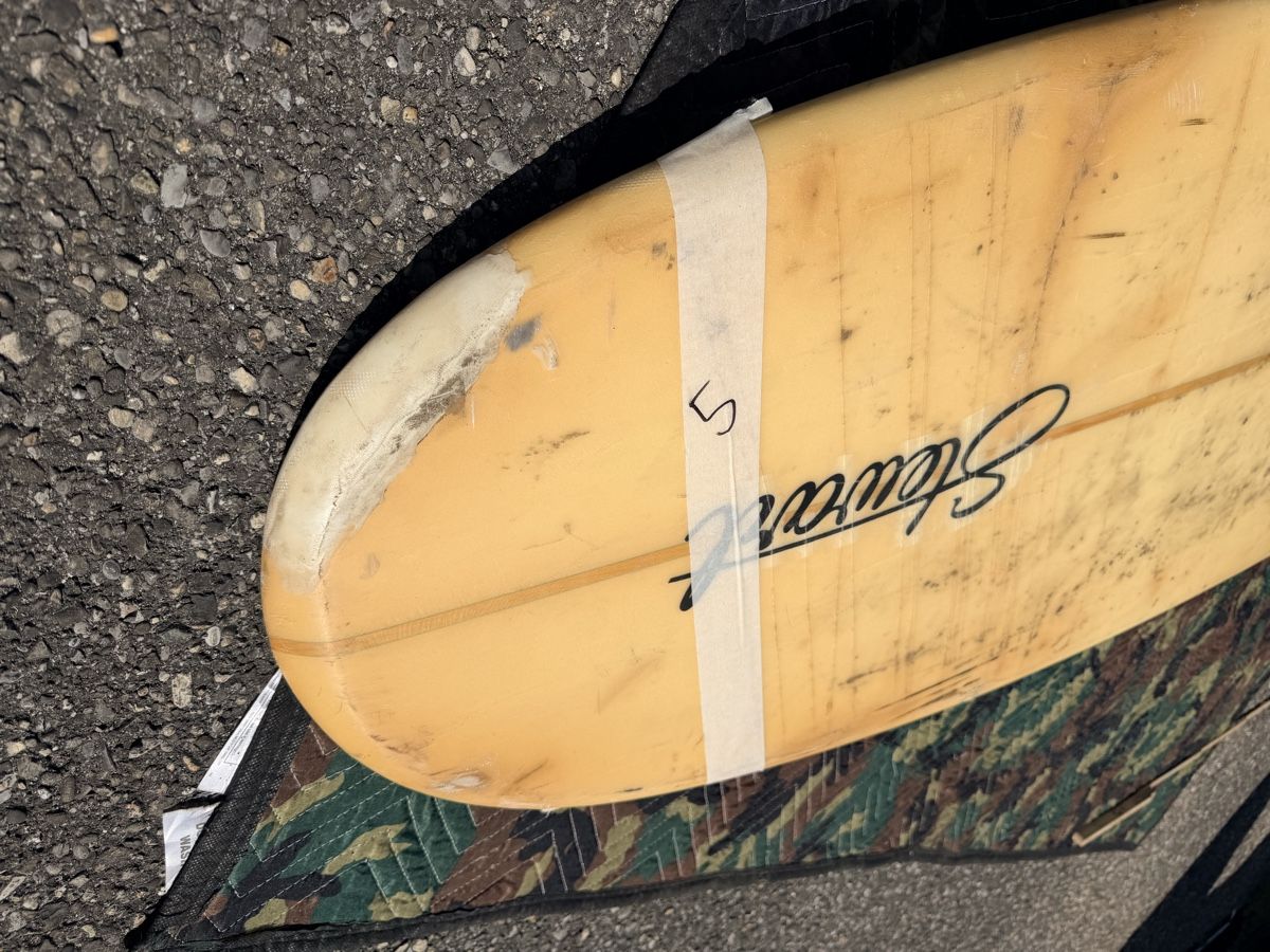 Tavole da surf e di nuoto: Surfboard aus USA Longboard – Usato da AARBURG venduto da cheapstuff 2