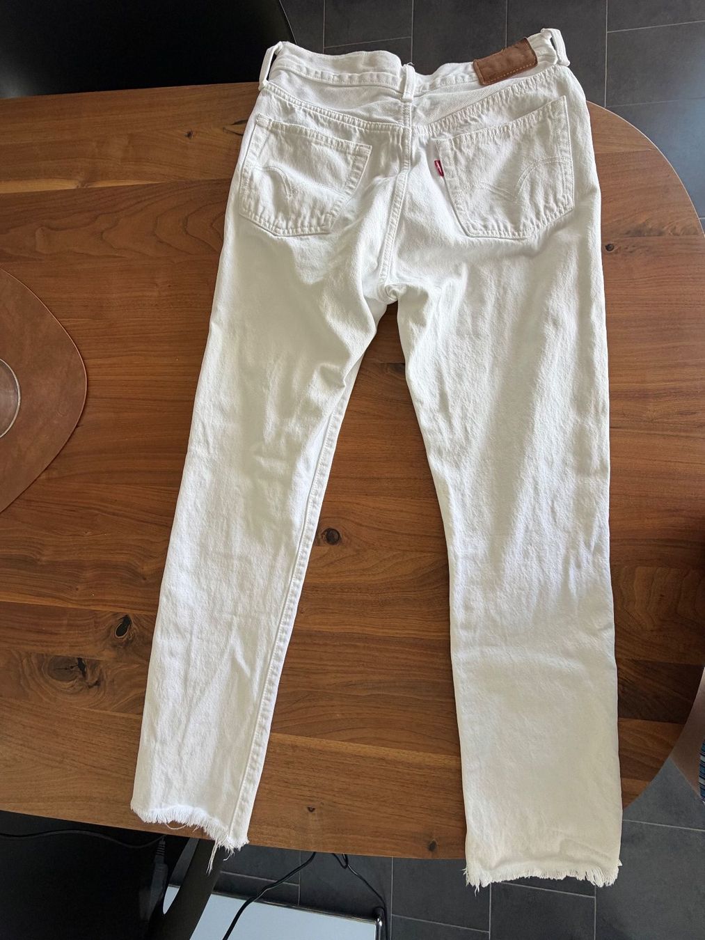 Levi's Jeans: Levi's 501 Jeans Weiss Grösse W28 – Usato da Wilen b. Wollerau venduto da rosmarin13 1