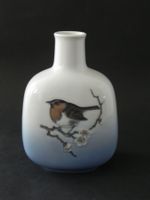 Vase mit Rotkehlchen von Royal Copenhagen - # 4879