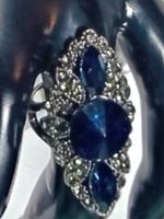 ring modeschmuck mit echt kristall