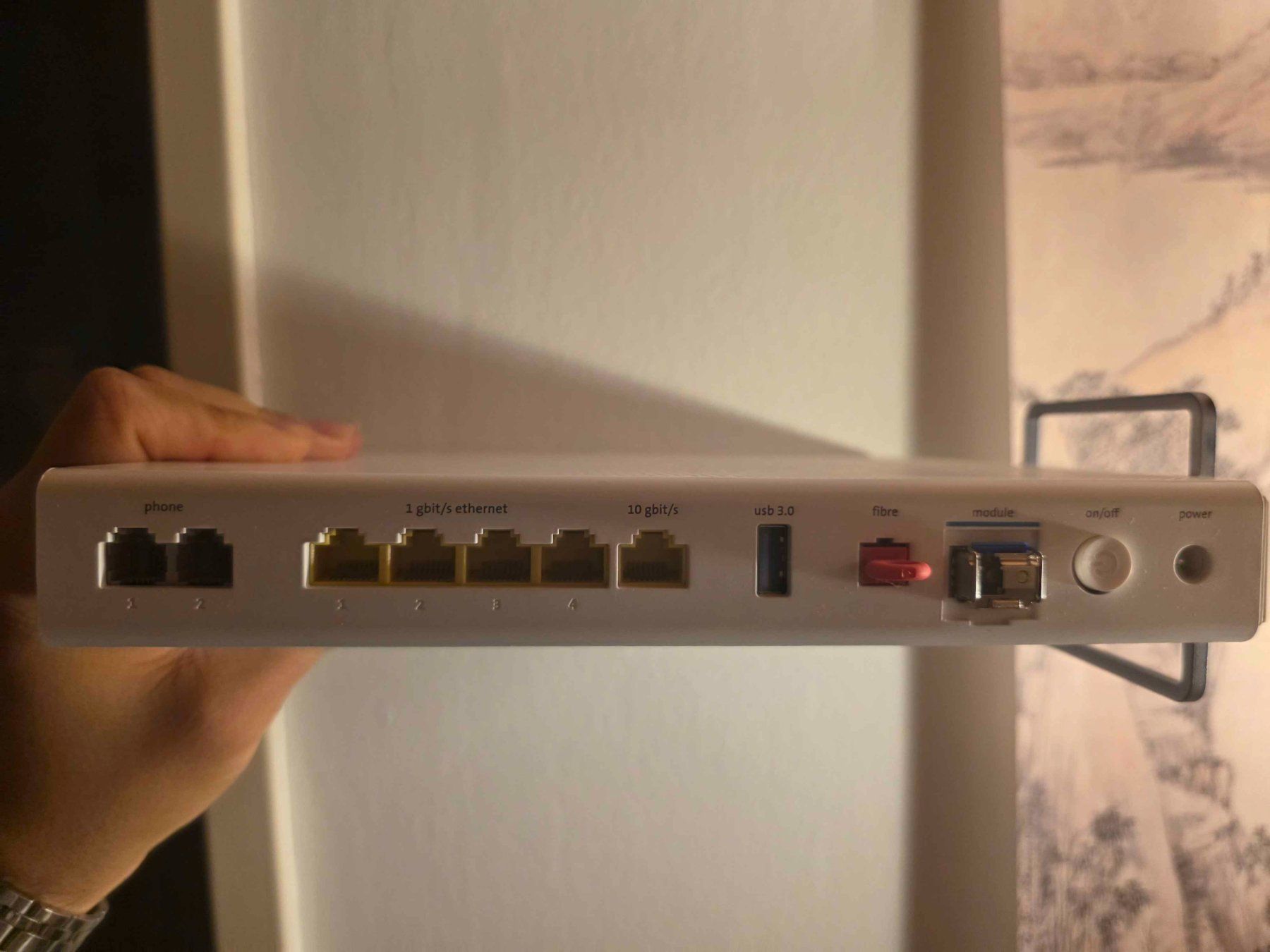 Swisscom Modem & Router: Swisscom Internet-Box 4 Glasfaser, 10 Gbit/s – Usato da Münchenstein venduto da R.Stenz 2