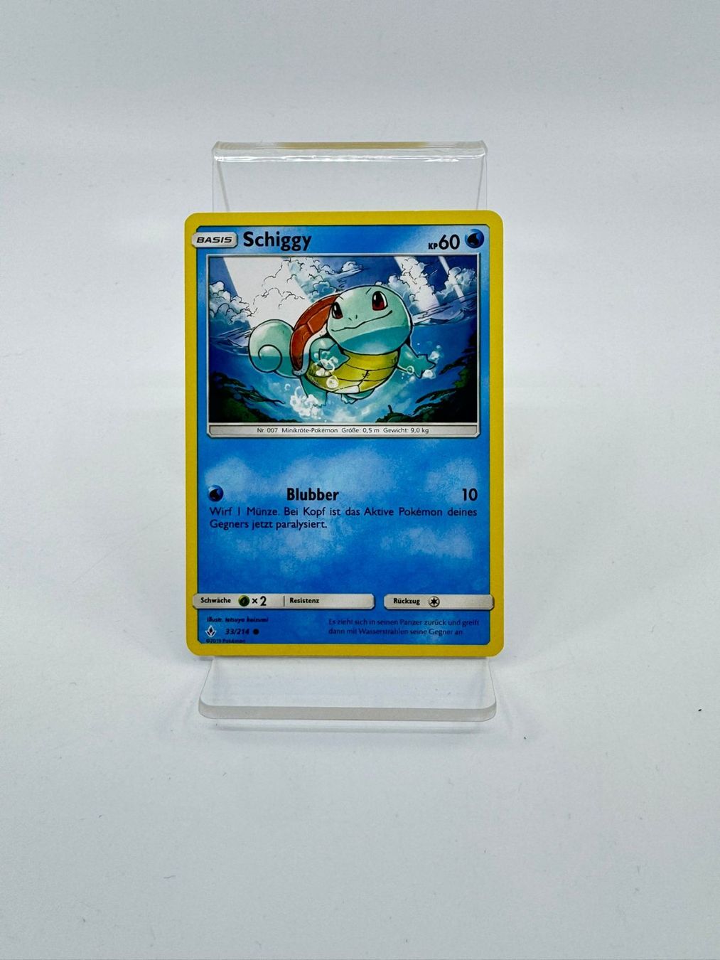 Pokémon Carte collezionabili: Pokemon Schiggy 33/214 – Usato da Herisau venduto da Pokemon2025