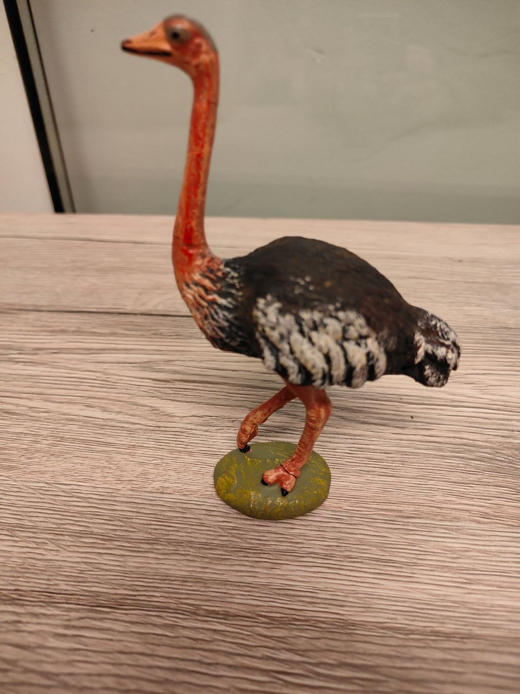 Preiser Statuette: Strasse Zoo Vogel Elastolin Linol Preiser Sammlung Nachlass – Usato da Thalwil venduto da FigurenFreunde 2
