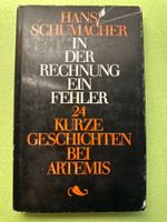 Hans Schumacher: In der Rechnung ein Fehler.