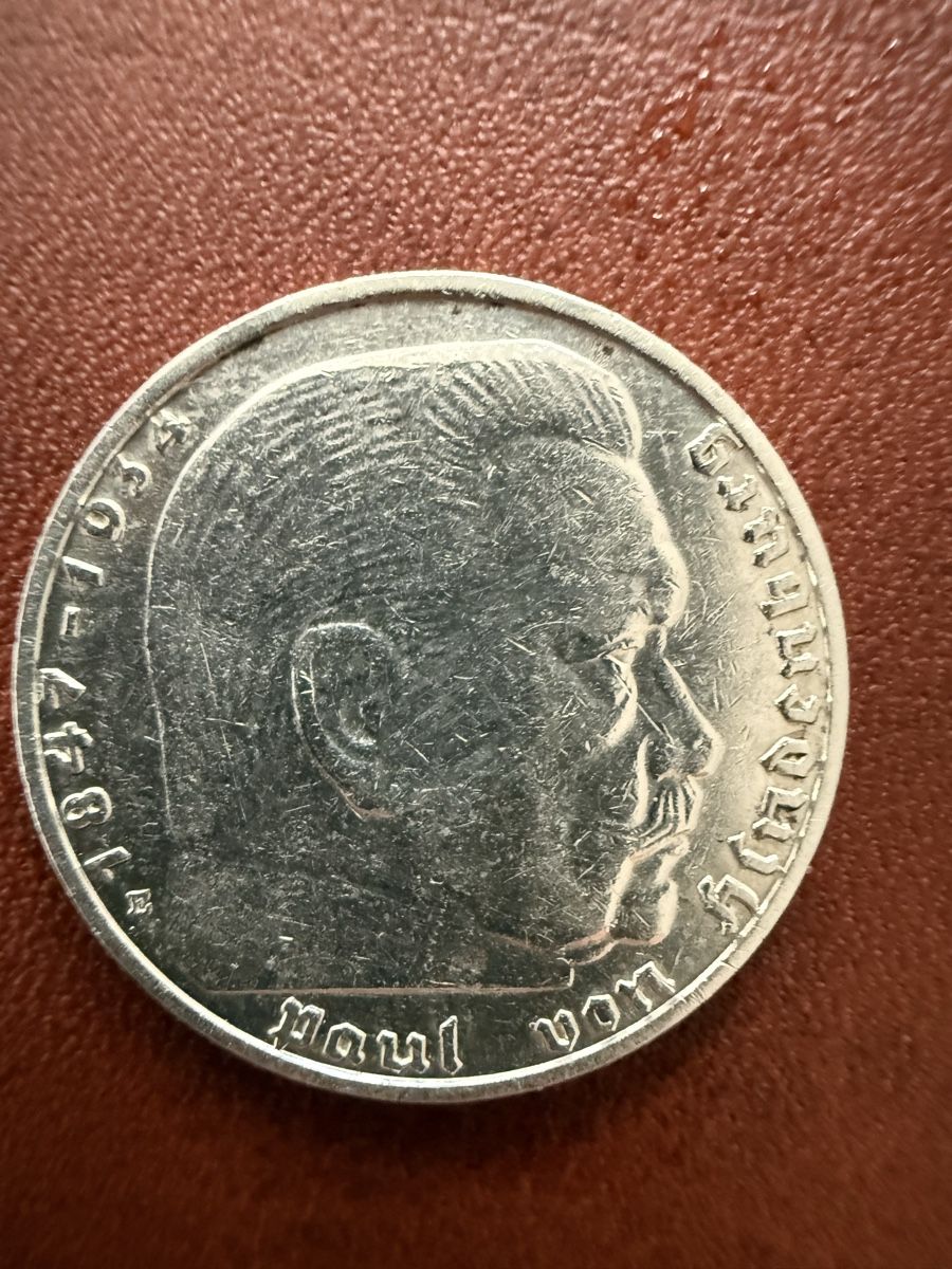 Alle Münzen: Selten 2 Reichsmark 1938 E – Gebraucht aus Malters von Niky.c