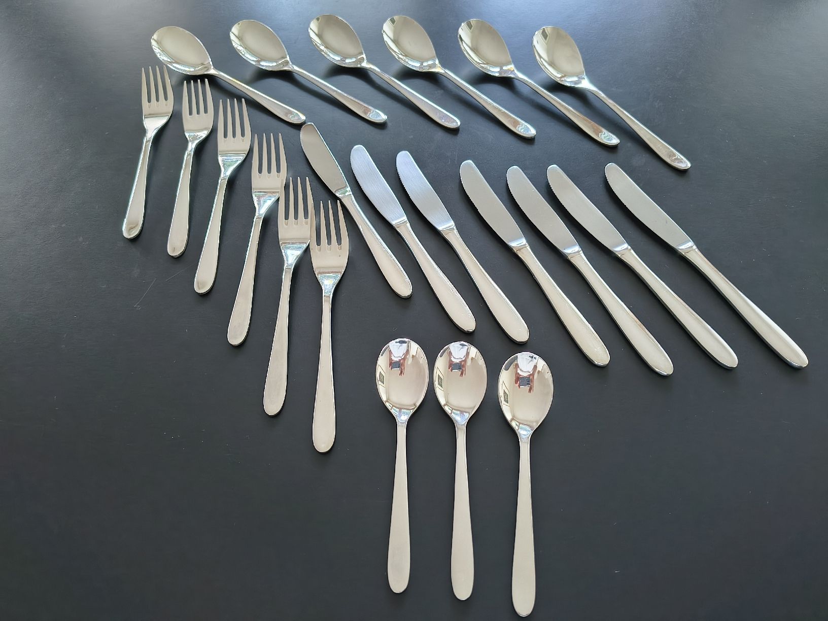 Set di posate: Silber Besteck - SWISSAIR Design – Usato da Oberglatt ZH venduto da ang_7znb 1