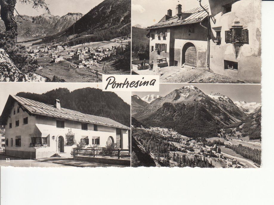 Cartoline postali: Pontresina 1965 – Usato da Bürglen TG venduto da StampGraf