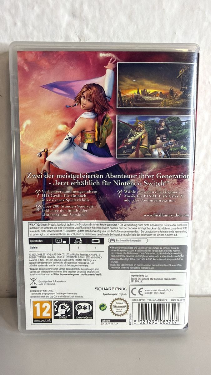 Nintendo Giochi: Final Fantasy X|X-2 HD Remaster - Nintendo Switch Game – Usato da Ehrendingen venduto da bubulence 1