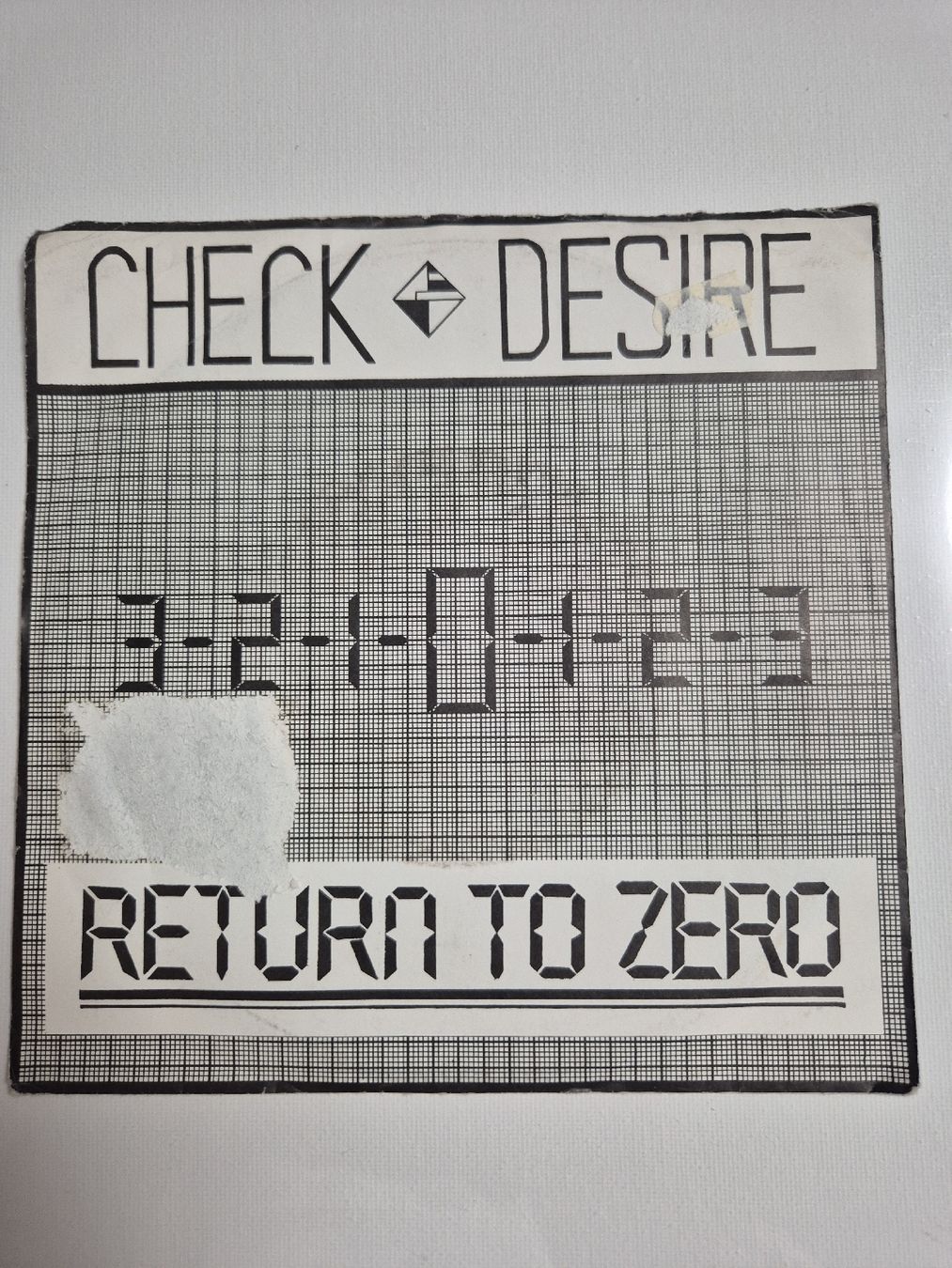 Vinyles: Check Desire  - Return To Zero - Single 7 , CH – D'occasion à Uster par newwave0