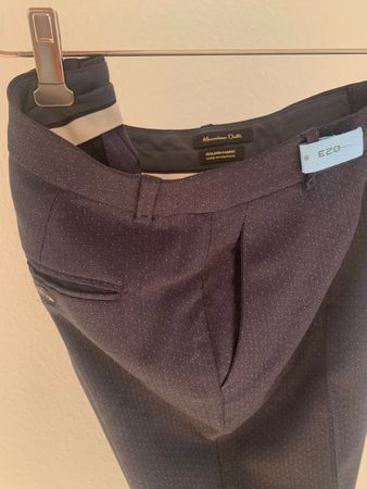 Massimo Dutti Damenhose, Schurwolle, wie neu