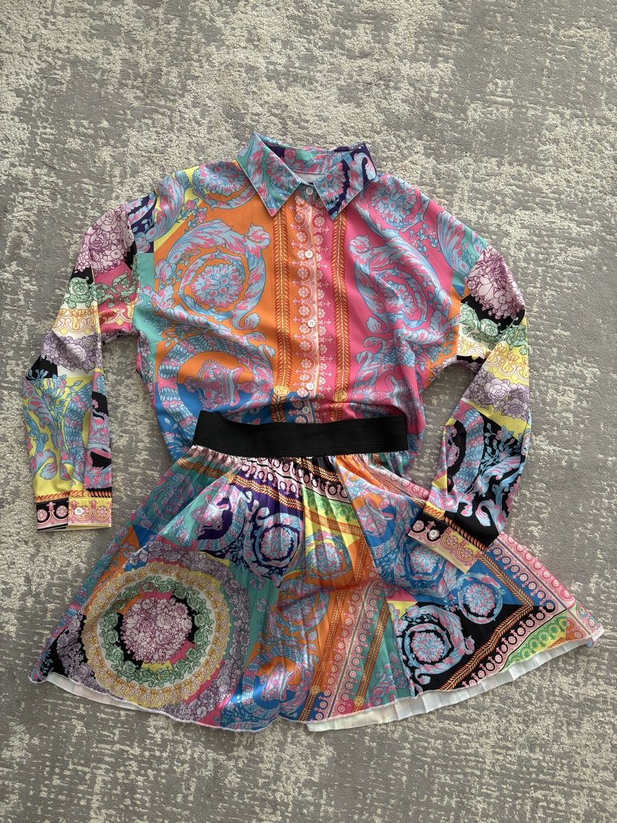 Lotti di vestiti: Sommer Set, Rock und Bluse mit Muster, Grösse S/36 – Usato da Zürich venduto da Anushka86 4