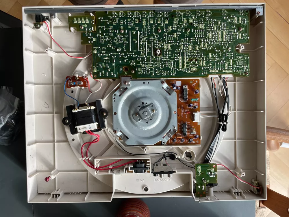 Antriebsriemen Für Technics Plattenspieler SL3 – Schwarzer Ersatzriemen Von MWES Mit 1 Jahr Garantie