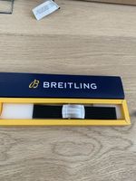 Bracelet Breitling 22 mmnoir caoutch.  boucle dployante neuf