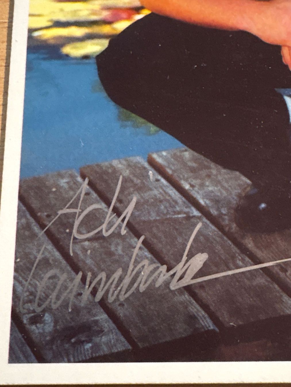 Autografi: Adi Laimbacher Autogrammkarte, Schwinger – Usato da Ibach venduto da lisch3 1