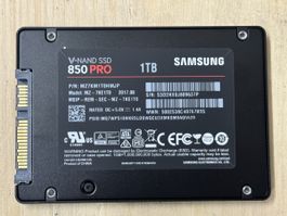 Samsung SSD 850 Pro 1TB Speicher