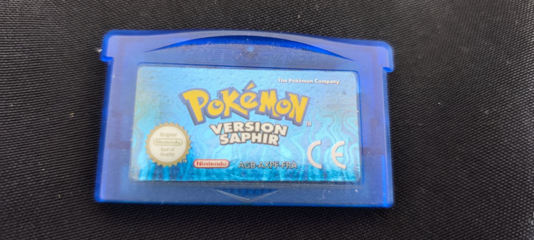 Giochi: Pokémon Version Saphir - Game Boy Advance (FRA)  – Usato da Montet (Broye) venduto da Mimsoline