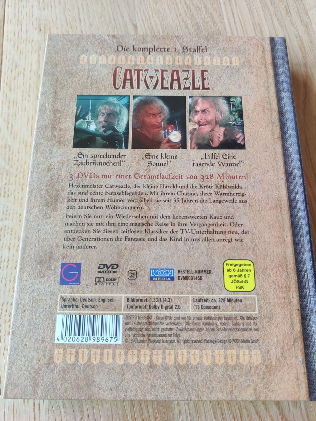 Alle DVDs: Catweazle Ganze 1.Staffel – Neu (gemäss Beschreibung) aus Bettlach von Firestorm69 1