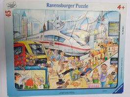 Ravensburger Puzzle 45 Teile / Paris Berlin Munich Zug