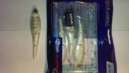 4 Sebile Magic Swimmer 105 mm ghost