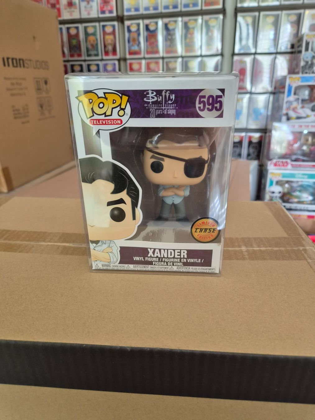 Funko Statuette: Funko Pop Xander #595 Buffy Chase Edition – Nuovo e nell'imballaggio originale da Sisseln AG venduto da schenk-figuren
