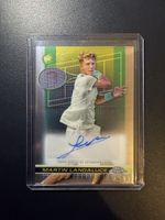 2024 Topps Chrome Tennis Martin Landaluce Rookie Auto