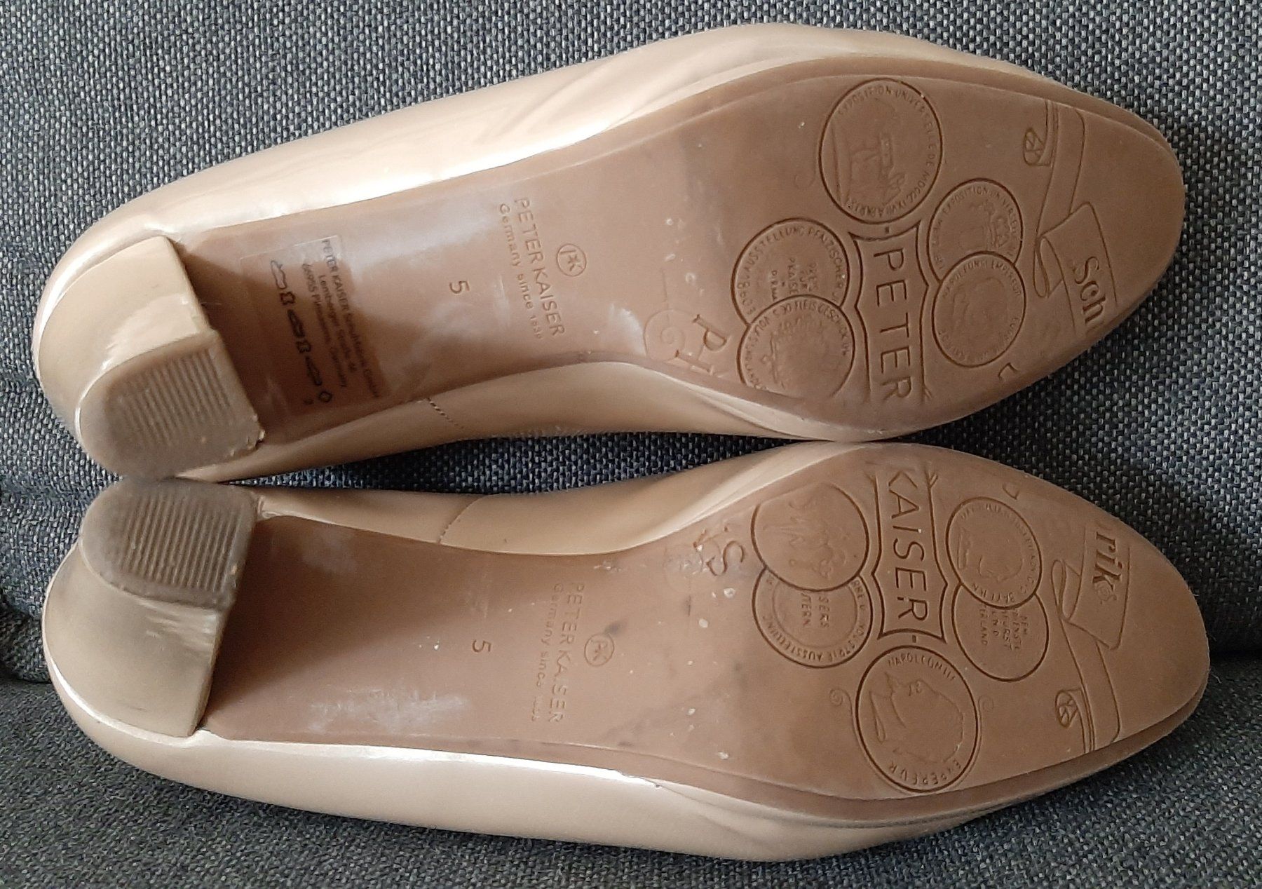 Kaiser Damenschuhe: Peter Keiser Leder Pumps UK 5, EU 38 – Gebraucht aus Watt von Tomaf 3