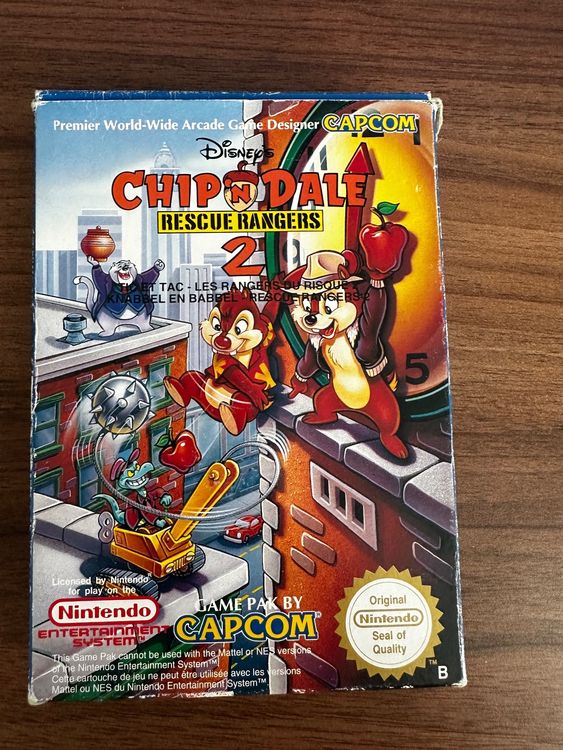 RAR NES: Chip'n'Dale Rescue Rangers 2 mit OVP & Anleitung (Gebraucht ...
