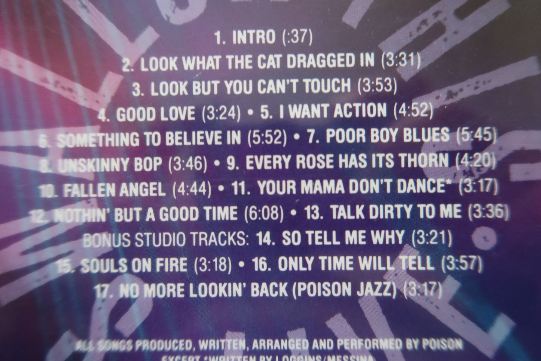 CDs: POISON - SWALLOW THIS LIVE - CD – Gebraucht aus Basel von Patiscat 2