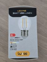12x LED Luedd P45 E27 3W (25W) 250 Lumen Warmweiss Dimmbar
