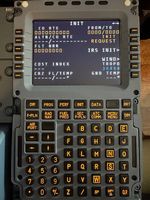 Vendo MCDU di JavaSimulator