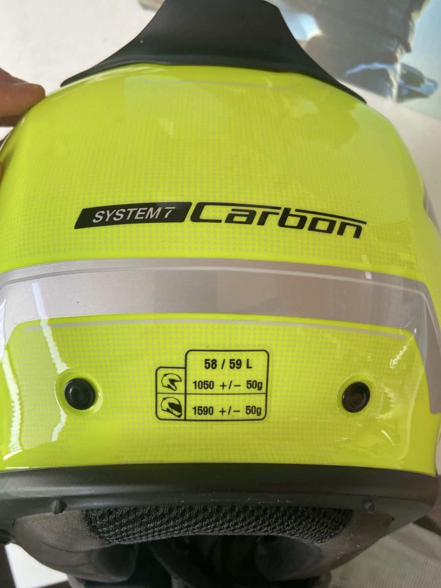 BMW Helme & Visiere: BMW Motorradhelm, System 7 ECE, Carbon, Gr 58/59 – Gebraucht aus Zürich von Mameloschn 3
