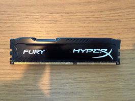 8 GB - DDR3 1600 Mhz - Fury HyperX