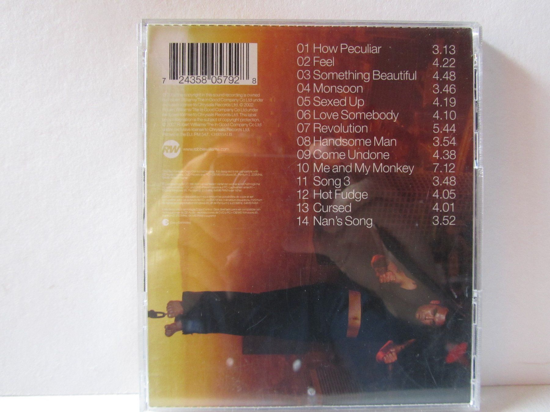 CD: Robbie Williams, CD, escapology – Usato da Weiningen ZH venduto da dietsch57 1