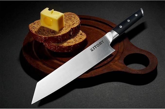 Coltelli da cucina: Kiritsuke Kochmesser, Küchenmesser mit 20cm Extrem Scharf – Nuovo e nell'imballaggio originale da Oberentfelden venduto da abz_l7vm 3