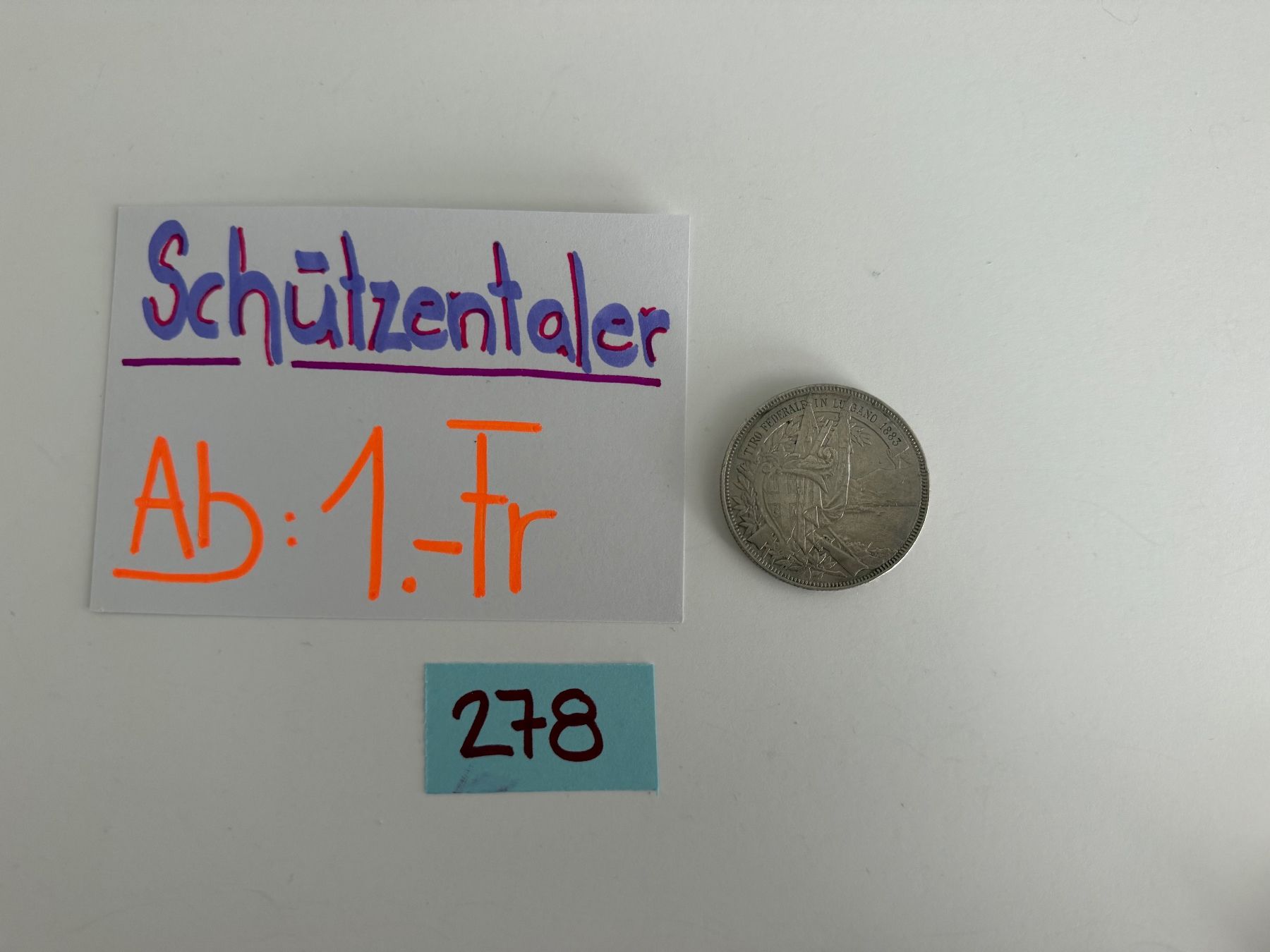 Toutes les monnaies: Schützentaler – D'occasion à Engi par kasi09