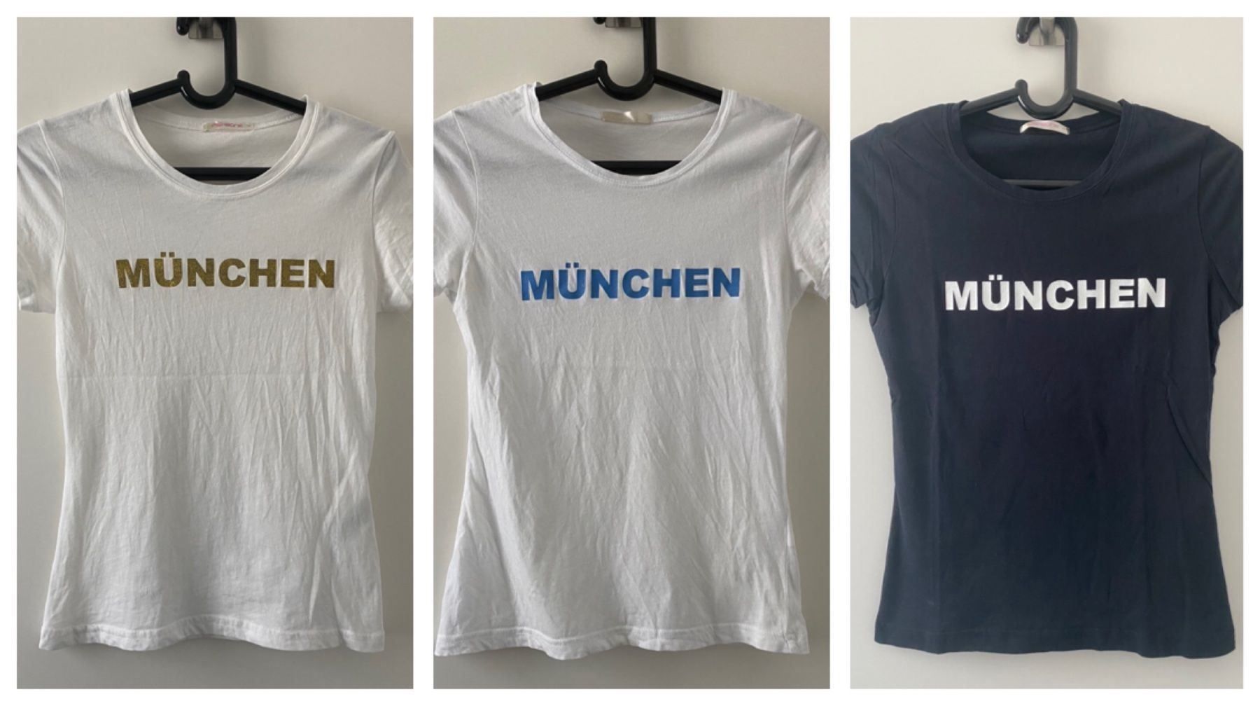 T-Shirts: 3 Stk. T-Shirt München Gr. L – Gebraucht aus Zollikon von Krenapf