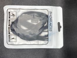 Elastischer Schnürsenkel mit Schnellverschluss Schwarz