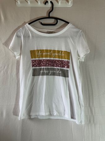 weisses T-Shirt von LCW Casual Gr.S